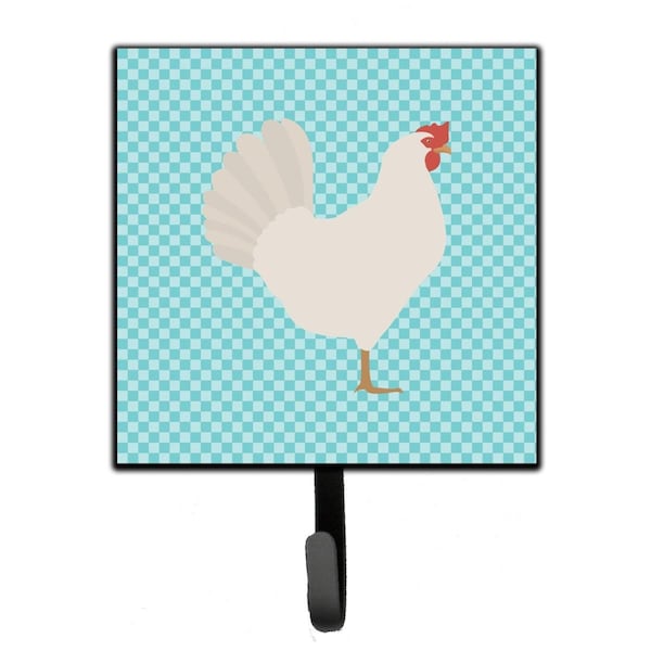 Carolines Treasures Leghorn Chicken Blue Check Leash or Key Holder BB8014SH4 - main